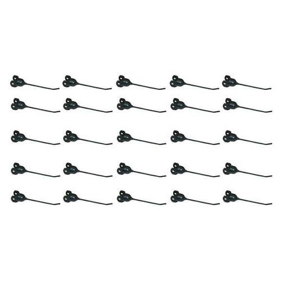Rubber Rake Tooth - 25 Pack fits John Deere 700 705 AE56204 fits Massey Ferguson 1058730M1 fits Hesston 1703743 fits Vermeer R21 R23 R24A 288-8001
