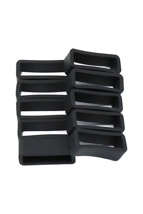 Rubber Watch Band Loops for Secure Fit