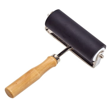 Rubber Roller Brayer Hard Rubber Craft Roller - 11X17CM