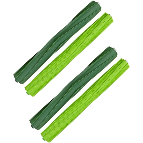 Rubber Roller Brush Replacement Parts Compatible with iRobot Roomba S9 (9150) S9 Plus (9550) S Series, 2 Sets