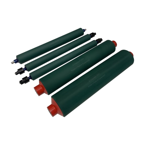 Rubber Roller Set of 5 for AB Dick 360 8800 360K / LOR-360-K