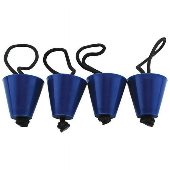 Rubber Scupper Plugs, Blue