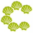 thumbnail image 1 of Rubber Shell Bathroom Anti-Slip Sticker Green A， 6Pcs Non Slip Bathtub Stickers Sea Shape Shower Stickers for Beach Bathroom Decorations, 1 of 8