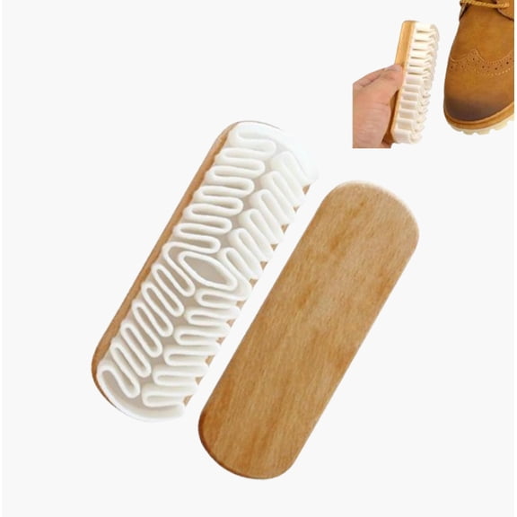 Rubber Shoe Brush for Cleaning, 2026 New Suede Shoe Brush and Eraser, Soft Suede Shoe Brush Cleaner,Soft Suede Cleaning Brushes,Portable Shoes Care Tool for Shoes, Bags, Jacket, Purse