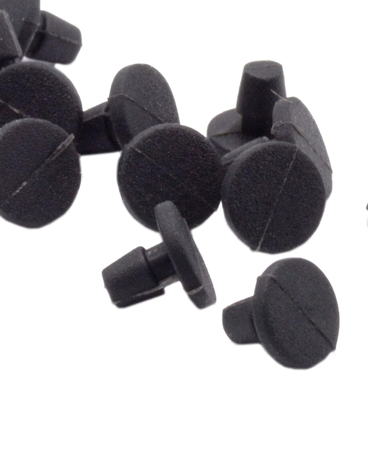 Rubber Silicone Push in Bumpers Mini Rubber Ridged Feet Bumpers Fits