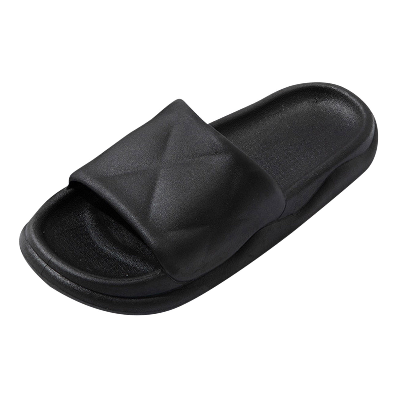 Rubber Slippers for Men Indoor Comfy Slippers for Men Memory Foam Men  Slippers Fashion Versatile Indoor And Outdoor Universal Slippers Flat