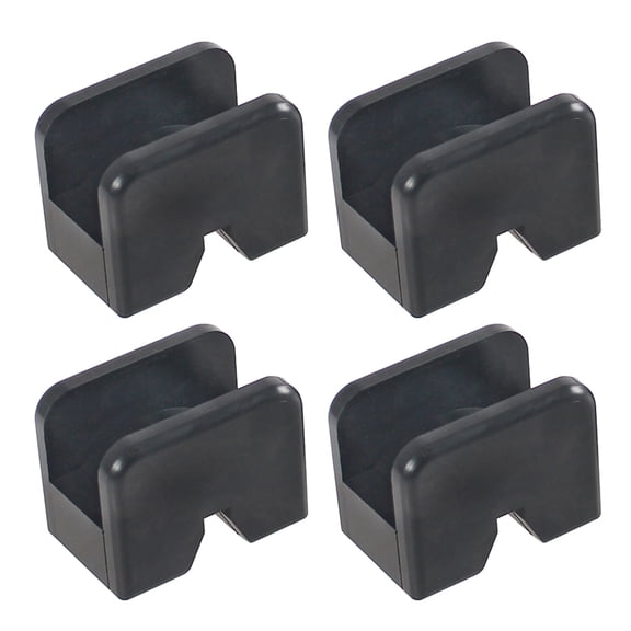 Rubber Slotted Stand Pads Pinch Weld- Adapter Car Lift Pinch Block Easy Installs Suitable for 2 to 3 Tons