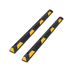 Rubber Speed Bump, 25000 LBS Heavy Duty Speed Bump Cable Protector Ramp for Driveway, Road Parking, Garage, Parking Lot, Warehouse