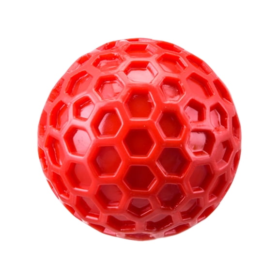 Rubber Squeaky Interactive Chew Toy for Dogs - Light Bulb Shaped Whistle Teething Entertainment for Indoor Outdoor Play