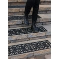 thumbnail image 1 of Rubber Stair Treads Non-Slip Outdoor 48”x10” (5-Pack) – Anti-Slip Step Mat, 1 of 7