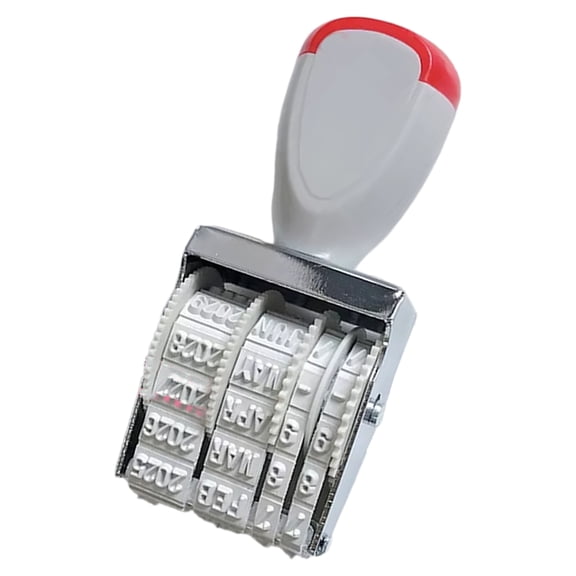 Rubber Stamp Line Dater for Scrapbooking Packaging Paper Craft Rubber Date Stamp English Date Stamp