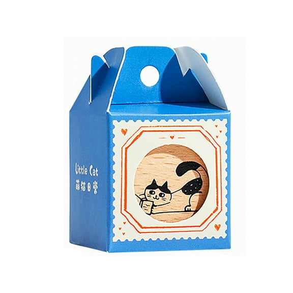 Rubber Stamp Stamp Cats Stamp Decorative Stamp for Journal Scrapbook Planner Letter Card Making