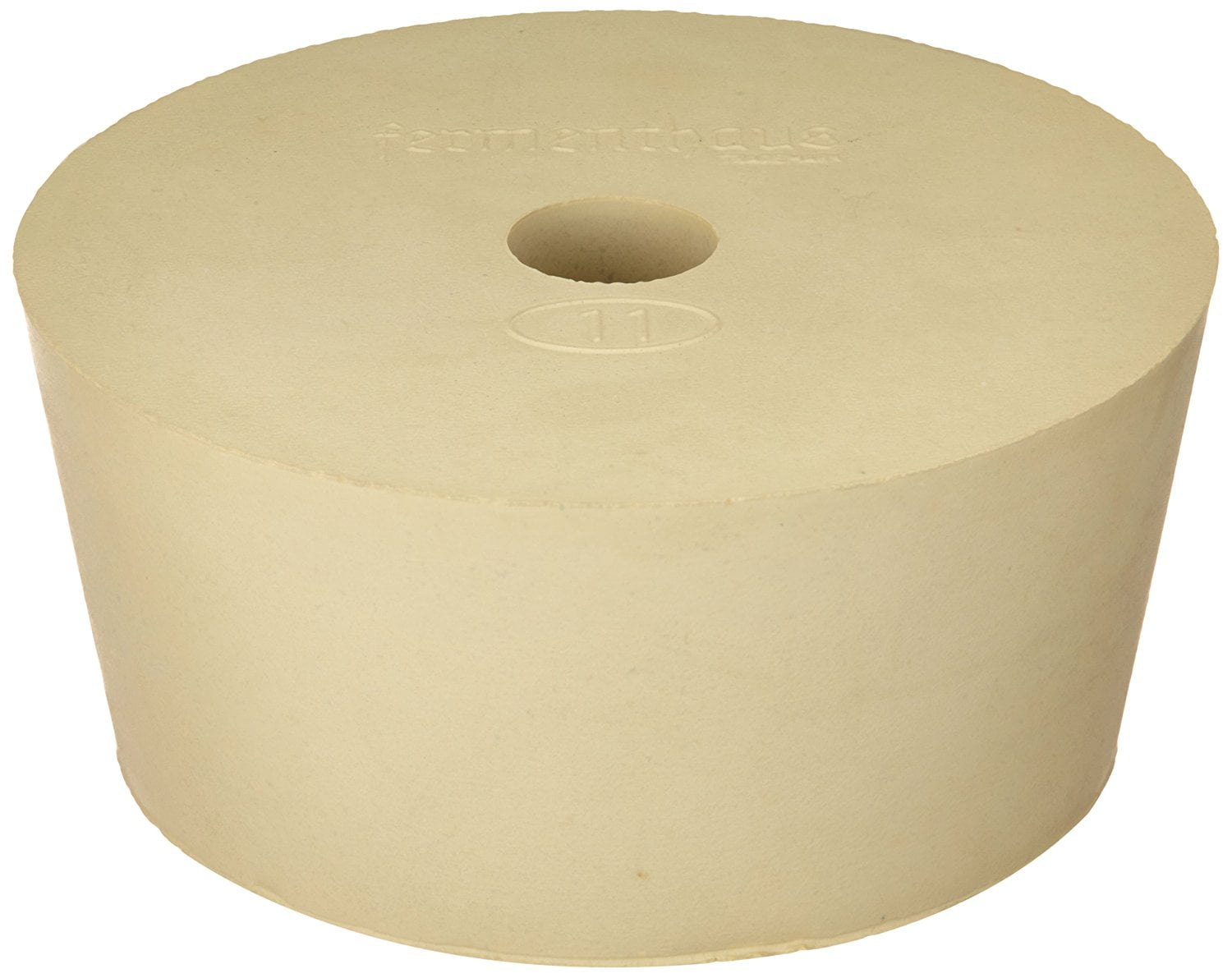 Rubber Stopper Size 11 Drilled