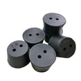 thumbnail image 1 of Rubber Stoppers, Size 7.5, 2-Hole. Case of 10-Pounds., 1 of 2