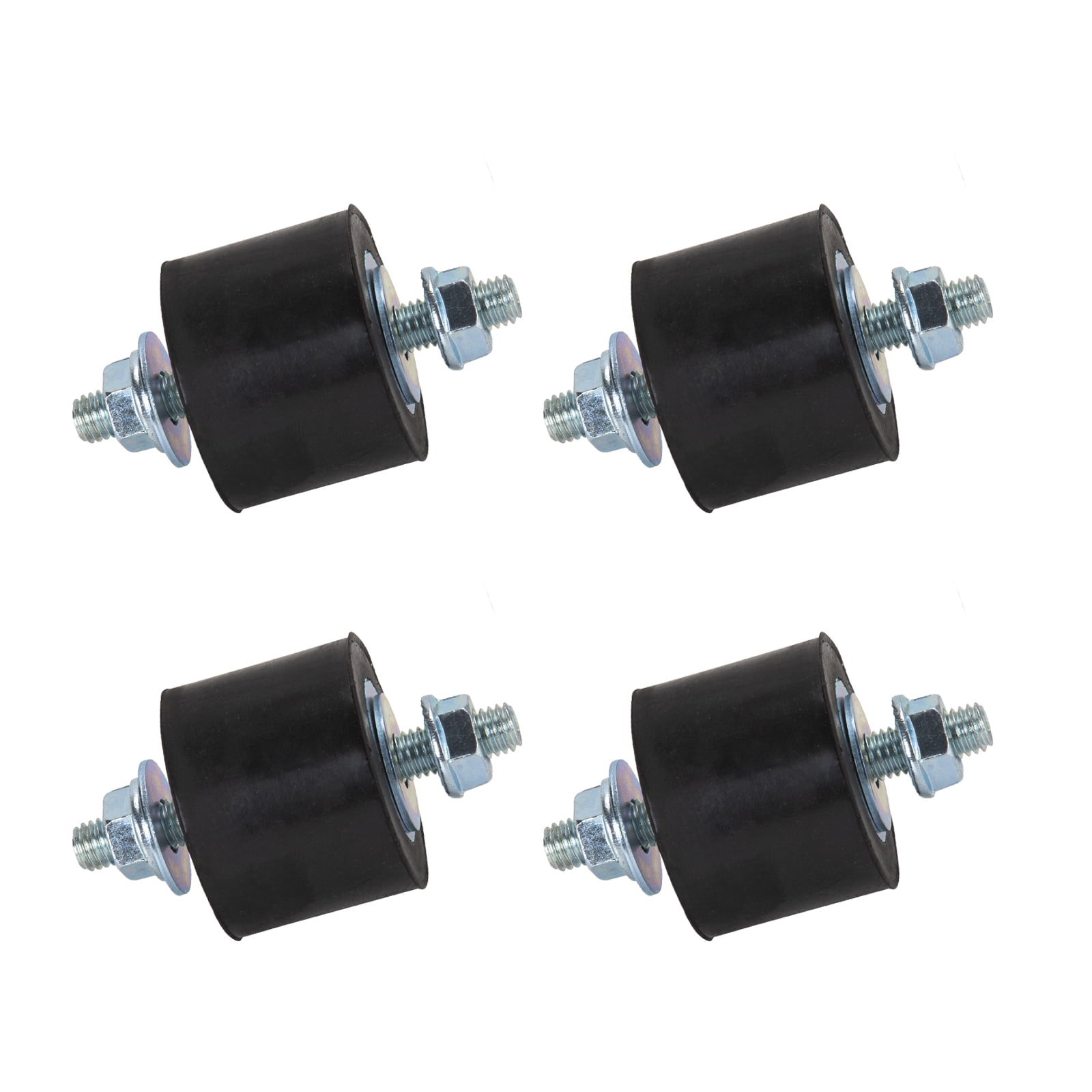 Rubber Studs Shock Absorber with Lock Nuts M8 40x30mm 4 Pack Anti ...