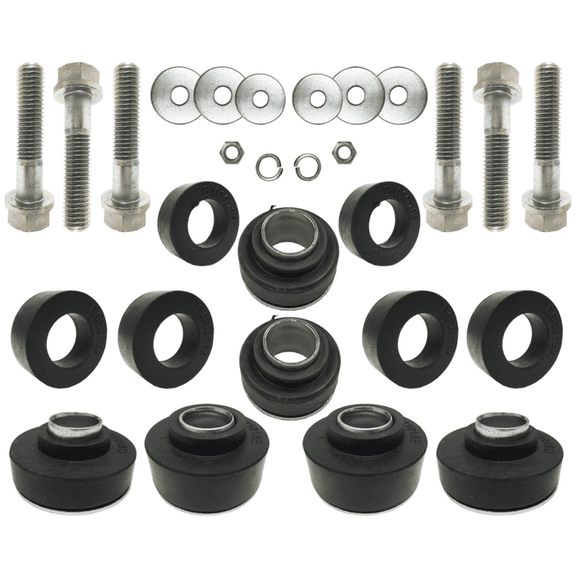 Rubber Subframe Body Mount & Hardware Kit 1973-1975 Firebird 1973-1981 Camaro