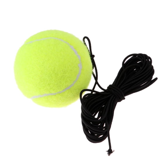 Rubber Tennis Practice Ball with String for Single Tennis Reaction Ball Training for Beginner