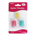 thumbnail image 1 of Rubber Thimbles Small Medium and Large Set, 1 of 1