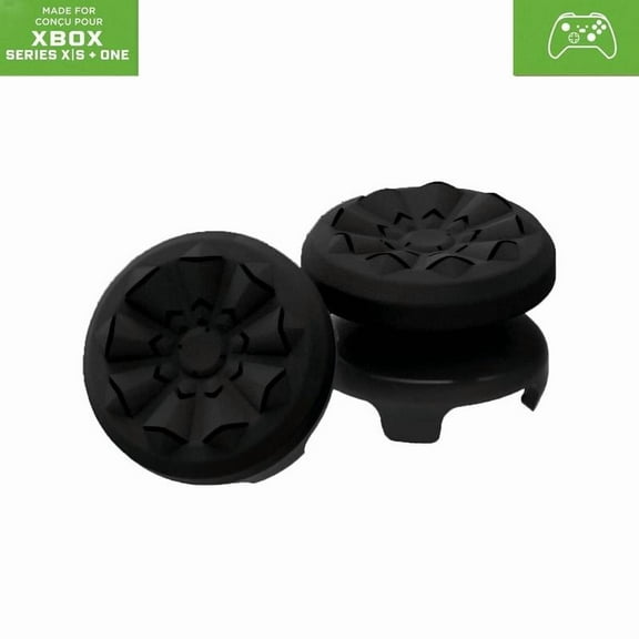 Rubber Thumb Grips For Xbox One and Xbox Series X and PS4/5 Controller - FPS Performance | 1 High-Rise, 1 Mid-Rise, Black Gaming Console  Xbox-Black