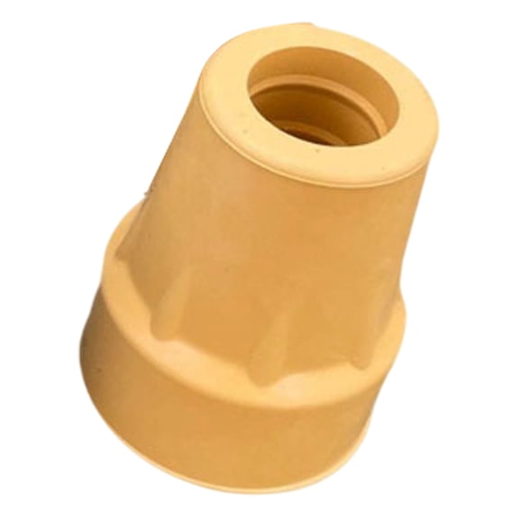Rubber Trekking Poles Caps Walking Crutch Cane Bottom Pad Covers Ferrule Nonslip Foot Covers Easy to Install