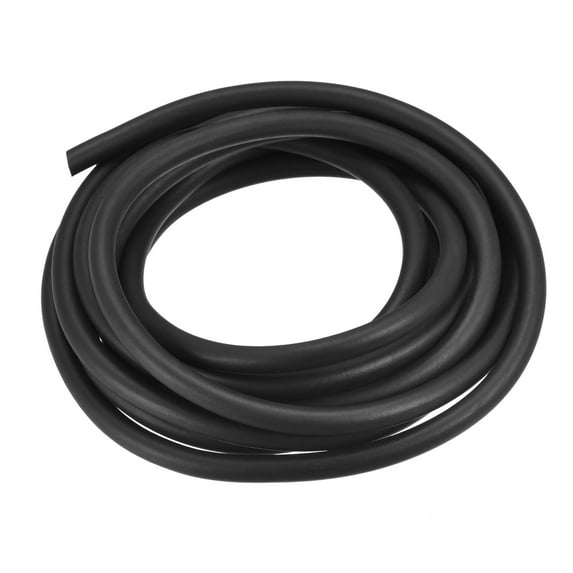 Rubber Tubing Seal 2mmx8mm 13ft Black EPDM Foam Tubing Insulation for Door Window Weather Seal