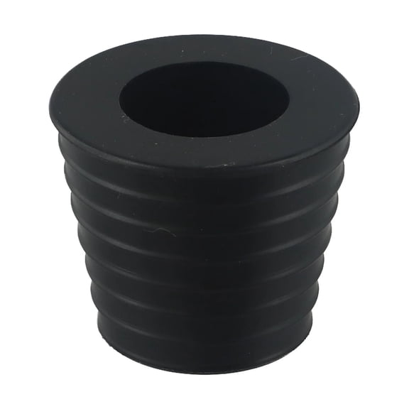 Rubber Umbrella Wedge Cone Stabilizer Ring for 1.5 Inch Pole Patio Table Hole Anti-Shake Parasol Stand Insert Weatherproof Outdoor Garden Terrace Accessory Black Easy Installation