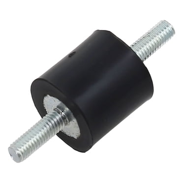 Rubber Vibration Isolation Mounts (4 Pack) - 1" Diameter X 1/4" Height, 1/4-20 Thread