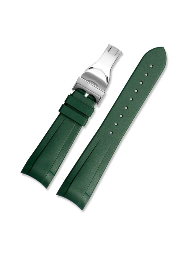 Rubber Watch Strap Fit For Tudor 1958 Soft Waterproof Watchband 22mm Wrist Strap