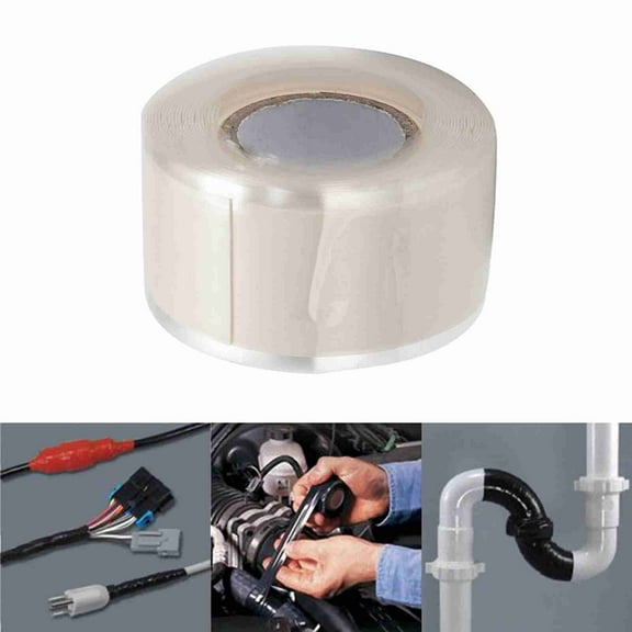 Rubber Water Resistant Self Adhesive Silicone Rubber Sealing Insulation Repair Tapes For Electrical Cables Connections Water Pipe