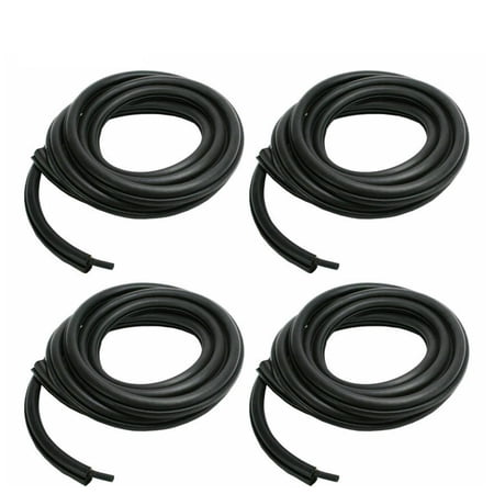 Rubber Weatherstrip Door Seals Front & Rear 4-pc Set Kit For Jeep Pickup Truck Fits select: 1993-1996 JEEP GRAND CHEROKEE LAREDO, 1996 JEEP CHEROKEE SPORT/CLASSIC