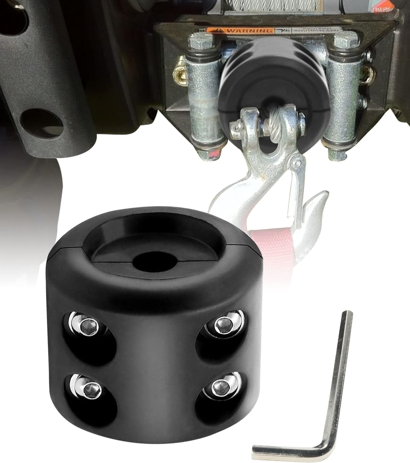 Rubber Winch Stopper,Winch Cable Hook Stopper,Rubber Rope Line Saver ...