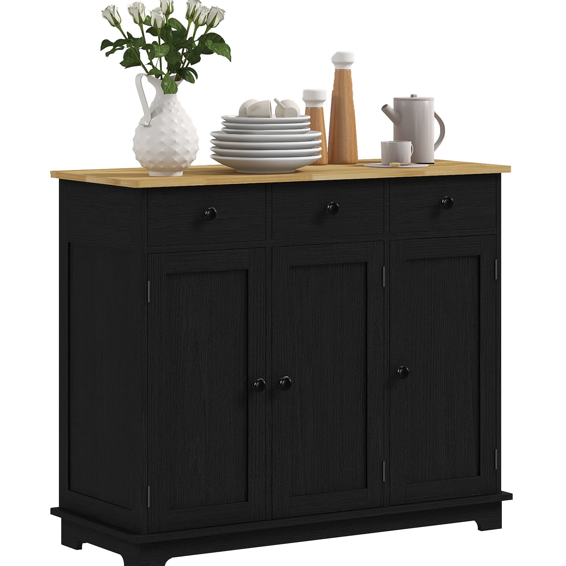 Rubber Wood Counter, Functional Workspace - Supports Different Home ...