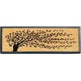 thumbnail image 1 of A1HC Rubber and Coir Thick Durable Doormat Molded 'Falling Leaves' Double Door Mat for Outdoor Entrance Mats - 18" X 48", 1 of 6