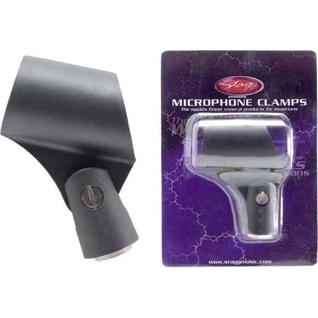 Rubber microphone clamp
