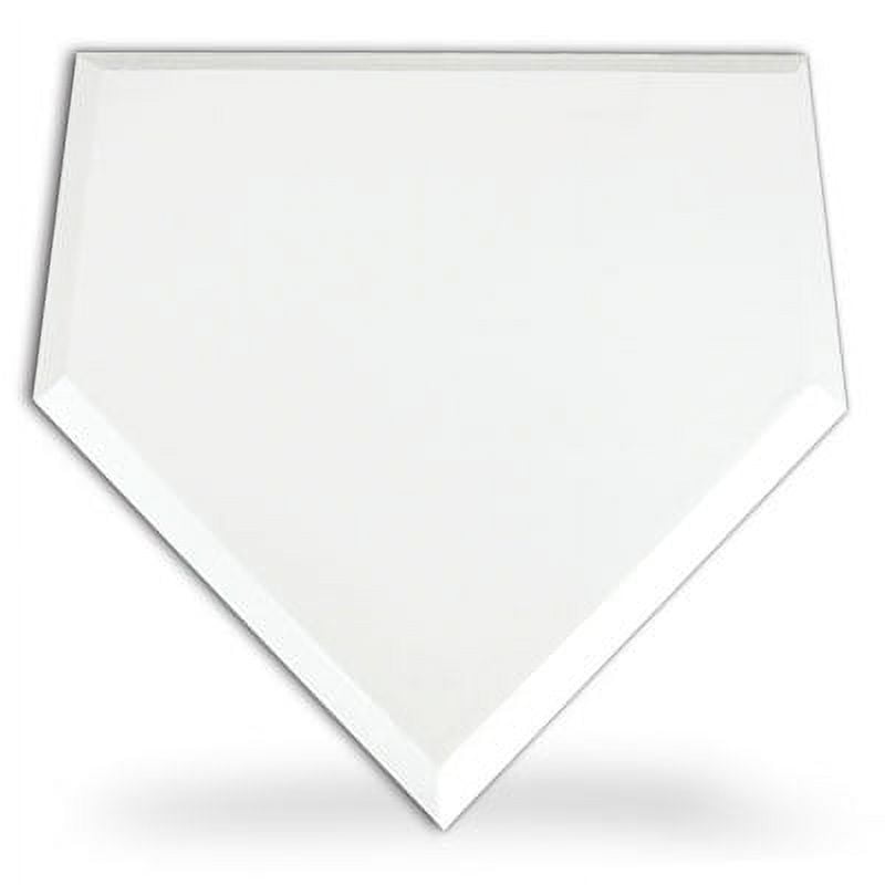 Rubber throw down Home Plate with three Spikes
