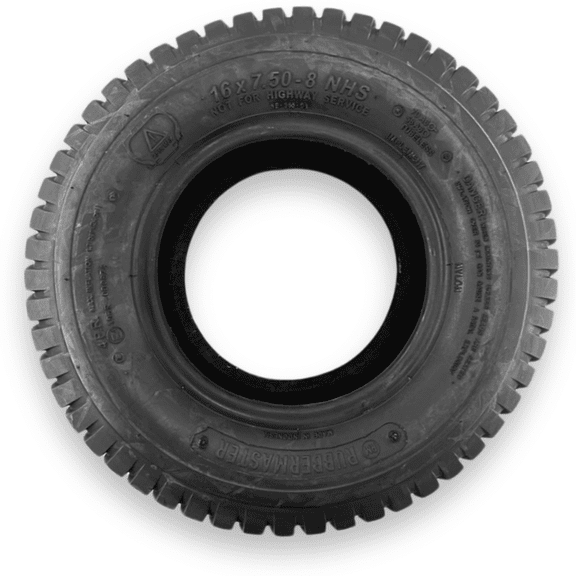 RubberMaster 16x7.50-8 Turf 4 Ply Tubeless