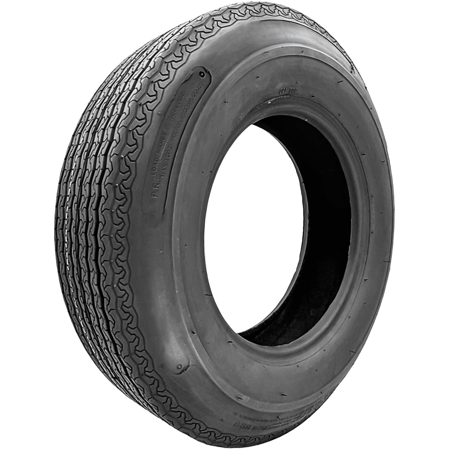 RubberMaster S257 ST185/80D13 185/80D13 C 6 Ply Trailer Tire