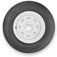 thumbnail image 1 of RubberMaster H78-15 (ST225/75D15) 8 Ply Highway Rib Tire and 5 on 4.5 Eight Spoke, 1 of 3