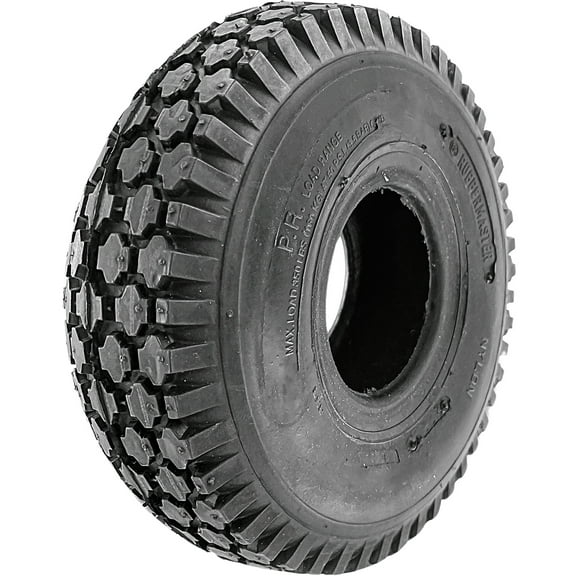 RubberMaster S356 4.1/3.50-5 46A6 4 Ply Lawn and Garden Tire