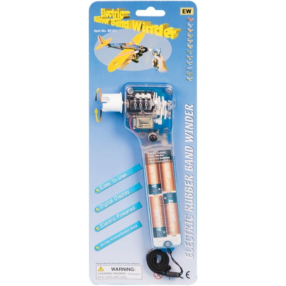 Rubberband Winder Battery Powered-