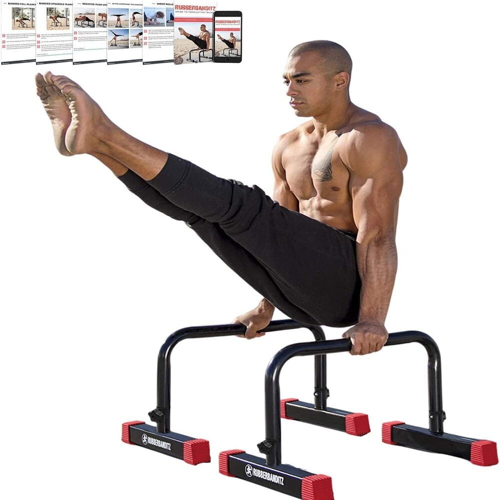 Body Flex Sports PL1000 Push Up Stand Parallettes