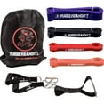 thumbnail image 1 of Rubberbanditz Resistance Band Kit in a Bag - Deluxe 5-200 lbs1, 1 of 9