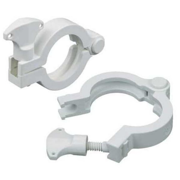 Rubberfab Hinge Clamp,2",Nylon,150psi@70 deg.F 13MHHM-NGW-200