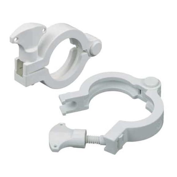 Rubberfab Hinge Clamp,2",Nylon,150psi@70 deg.F 13MHHM-NGW-200