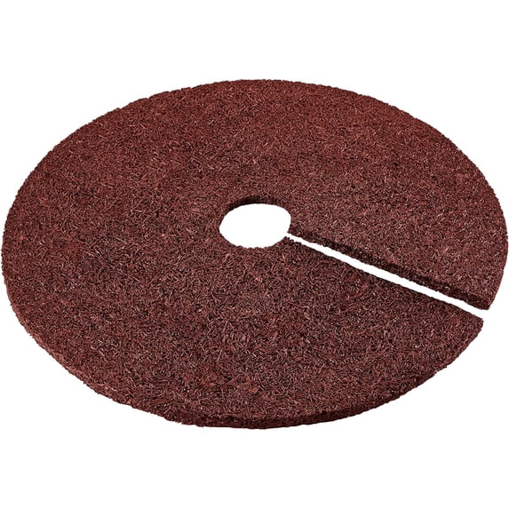 Rubberific 24" Rubber Mulch Tree Ring - 3 Pack (Black)