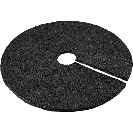 Rubberific 24" Rubber Mulch Tree Ring - 3 Pack (Black)