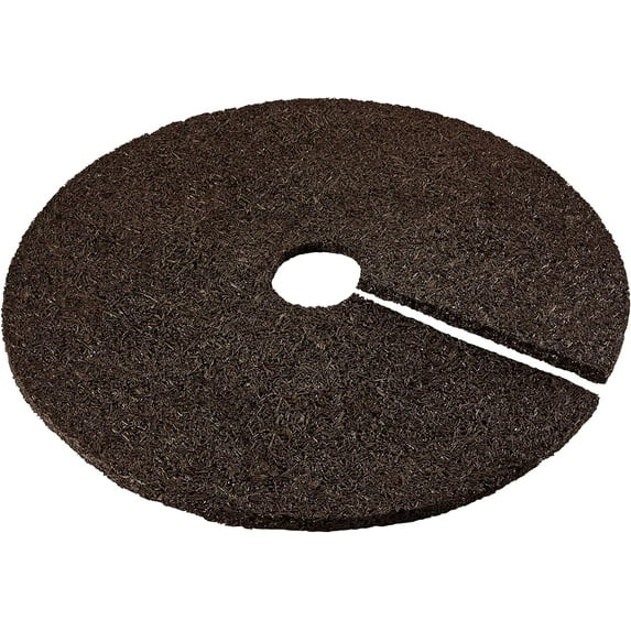 Rubberific 24" Rubber Mulch Tree Ring - 3 Pack (Brown)