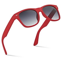 Rubberized Kids Sunglasses for Boys Girls Age 3-12 - Shatterproof UV400 Toddler Children Sun Glasses