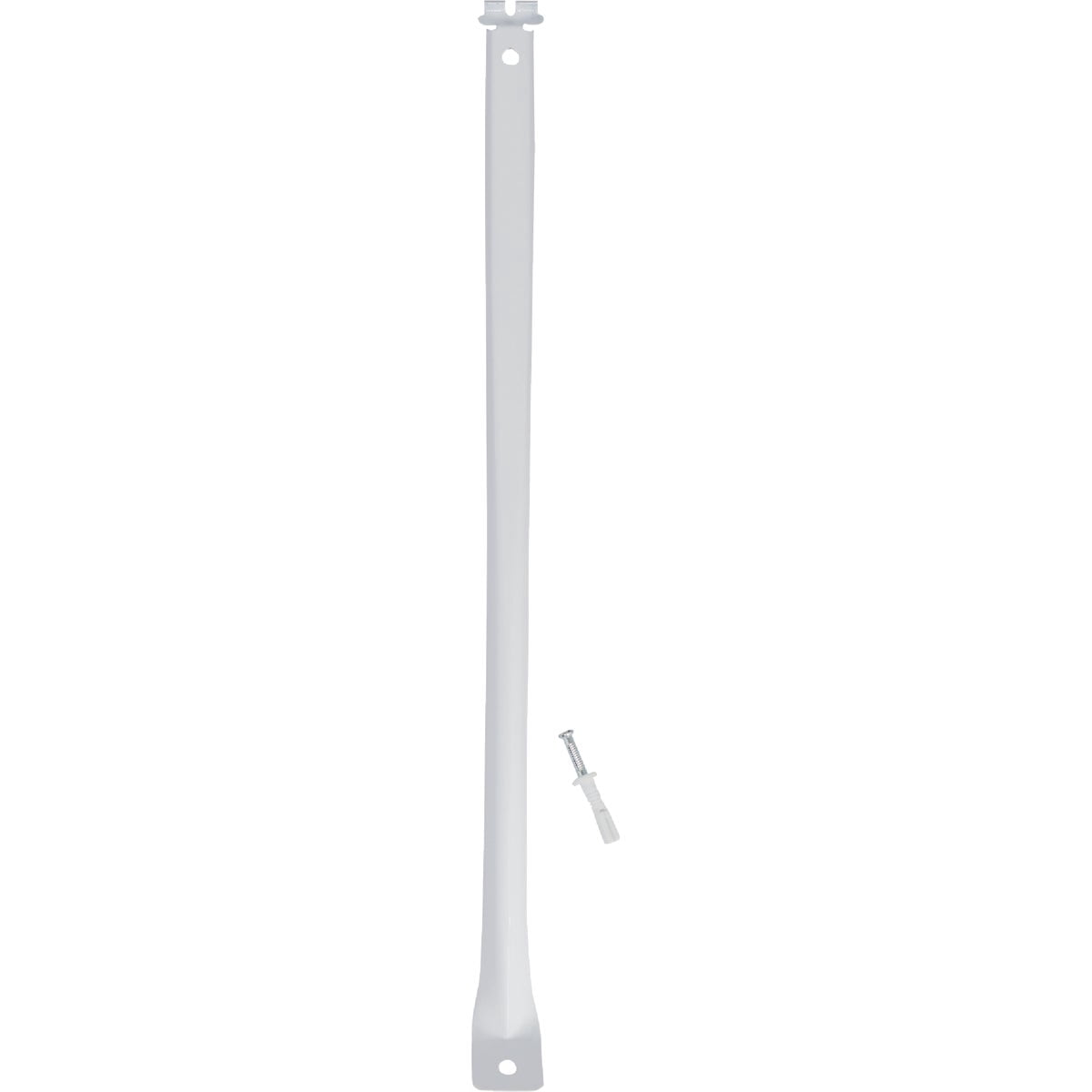 Rubbermaid 0.66 in. W X 17.3 in. L Steel Support Brace/ Wall Anchor W/Drive Pin