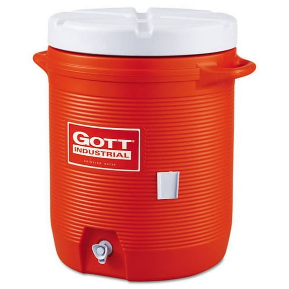 Rubbermaid 10 Gal Water Cooler, Orange